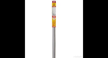 Dorpelstrip  Luxe Borstel Zelfklevend 1.10M 36 mm Transparnt