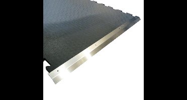 RVS Aanloop profiel voor Puzzel Stalmat 120 cm