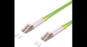 LogiLink FP5LC10 Glasvezel kabel 10 m LSZH OM5 LC Groen