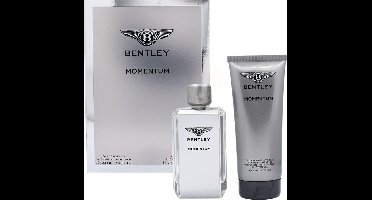 Bentley Momentum Geschenkset Eau de Toilette Voor Heren 100ml + Douchegel 200ml