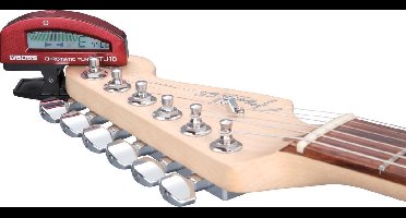 Boss TU-10 Red clip-on stemapparaat