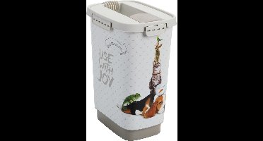 Rotho diervoederbak FLO 4,1 liter cappuccino