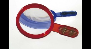 Kuenen Pfiffikus Vergrootglas Rood