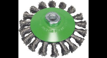 M14 KEGELBORSTEL 115 VLECHT 0.35 INOX