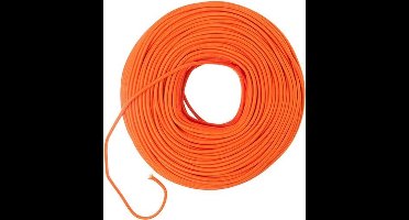 Strijkijzersnoer Oranje 20 meter | Maak je eigen unieke lamp!