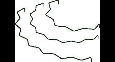 Nature Plantensteun Groen - Klim-En Geleide Artikel - 4.5x75x32.5 cm