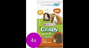 Versele-Laga Crispy Pellets Cavia - Caviavoer - 4 x 2 kg
