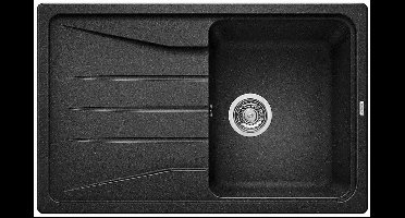 Blanco Spoelbak Sona 45S SGR antraciet