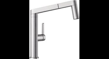 Keukenkraan Blanco Panera-S 521547 Rvs geborsteld