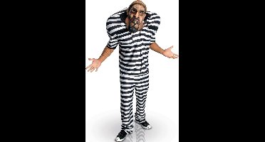 Kostuum - Big Bruizer Jail Bird - Heren - Std