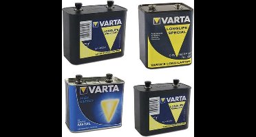 VARTA V435 4LR25-2 Batterij - Alkaline - 3,5Ah - 6V
