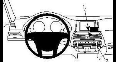 Houder - Brodit ProClip - Honda Accord Coupé 2008-2012 / Accord Crosstour 2010-2012 Angled mount