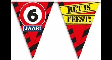 Slingers 6 jaar Verkeersbord 10m