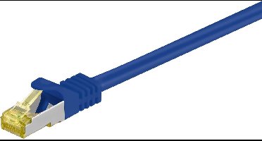 Wentronic 91628 - Cat 6 STP-kabel - RJ45 - 7.5 m - blauw