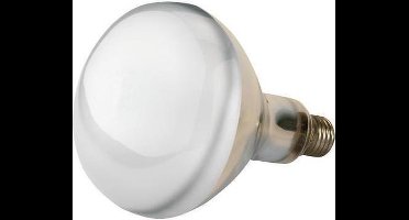 Kerbl Witte infrarood warmtelamp 150 Watt E27 voor kuikens en jonge dieren