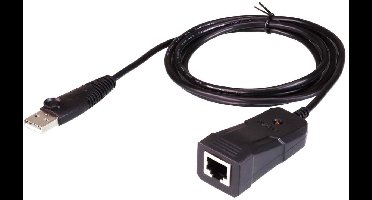 Aten UC232B-AT Usb 2.0-adapter Straight Usb Type A - Rj45 Zwart