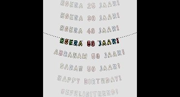 Paperdreams - Neon slinger - Hoera 50 jaar!