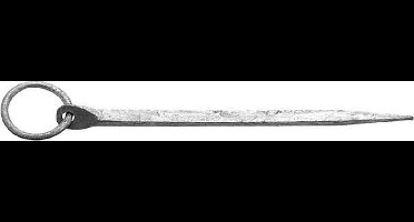 Trem gegalvaniseerde Meerpen 500 x 22 mm