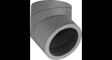 Geïsoleerd leidingsysteem bocht 45° - Ø180mm