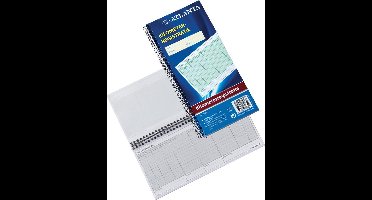 Atlanta kilometerregistratieboek – 297 x 140 mm – dubbelspiraal – 40 vel