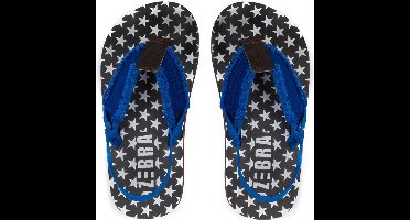 Zebra Boys slipper Stars 23/24 met bandje