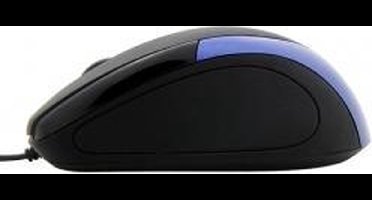 Esperanza Sirius | USB Optische Muis | Ergonomisch | 1000DPI | 3 Buttons | Vertical Scroll | Zwart-Blauw