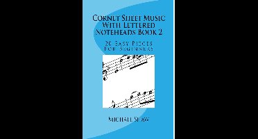 Cornet Sheet Music With Lettered Noteheads Book 2