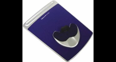 Fellowes Easy Glide™ Gel Mousepad/Wrist-Sapphire/Black