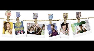 Fujifilm Instax Design Clips 10-dlg set motief camera