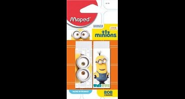 Maped Minions gom 2 stuks op blister