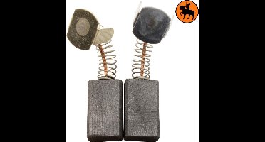 Koolborstelset voor Virutex RM95R - 6,6x12x21mm - Vervangt 3317022