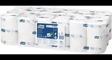 Tork Hulsloos Mid-size Toiletpapier 1-laags Wit T7 Universal