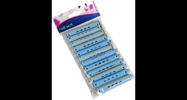 Sibel Permanentkruller Lang 12st Blauw Grijs 12mm