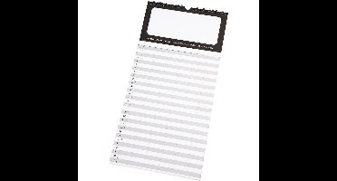 Familiekalender, afm 44x22 cm, 180 gr, 5 stuks