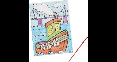 Melissa & Doug - Mijn eerste waterverf - Voertuigen