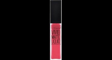 Maybelline Color Sensational Vivid Matte Liquid 20 Coral lippenstift Koraal Mat