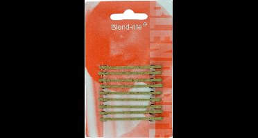 Sibel - Blend Rite Haarschuifjes - Blond - 5,0 cm - 9 Stuks