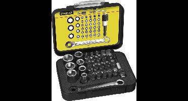 Stanley Bitset Expert Pro 1/4" - Ringsteeksleutel (40 delig)