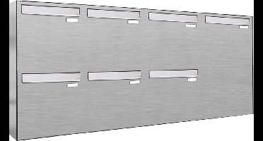 Brievenbus groot inbouw 7 adressen