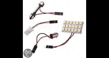 Dome LED Paneel Blauw 18SMD 5050