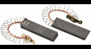 Geschikt voor Bosch Koolborstel Set, 12 x 5 met veer/klem WAE27160, WAE281M1 00605694