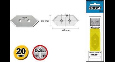 Olfa Afbreekmes MCB-1 5 Stuk