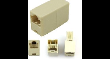 LOGILINK - NP0029 - RJ45 koppellaar om 2 UTP kabels met elkaar te verbinden