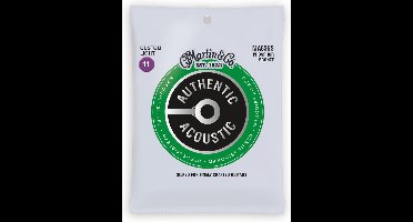 Martin MA535S Silked Snaren voor Akoestische Gitaar (11-52) Phosphor Bronze, Custom Light