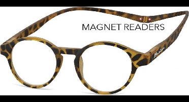Montana MR60A Leesbril met magneetsluiting +1.00 Tortoise