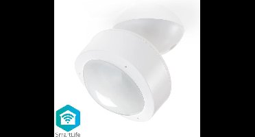 Nedis SmartLife Bewegingssensor - Wi-Fi - USB Gevoed - IP20 - Detectiehoek: 120 ° - Detectiebereik: 10.0 m - Wit