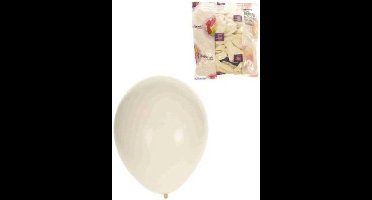 Balloonia Helium ballonnen - Wit - 100 stuks - Ø 27 cm