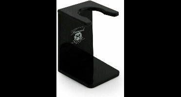 Zwart Plastic Borstel Shaving Houder Staan Past Bij Allemaal Borstels Onderhoud Medeplichtig