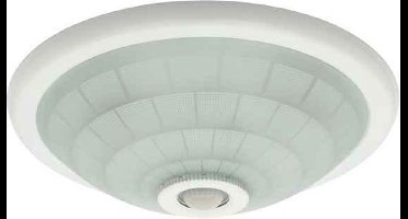 Kanlux FOGLER Plafondlamp 2x40W Wit + Bewegingsmelder 18120