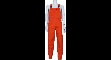 Top Rock Tuinoverall volw TB6535-009 poly/katoen - Oranje - 66
